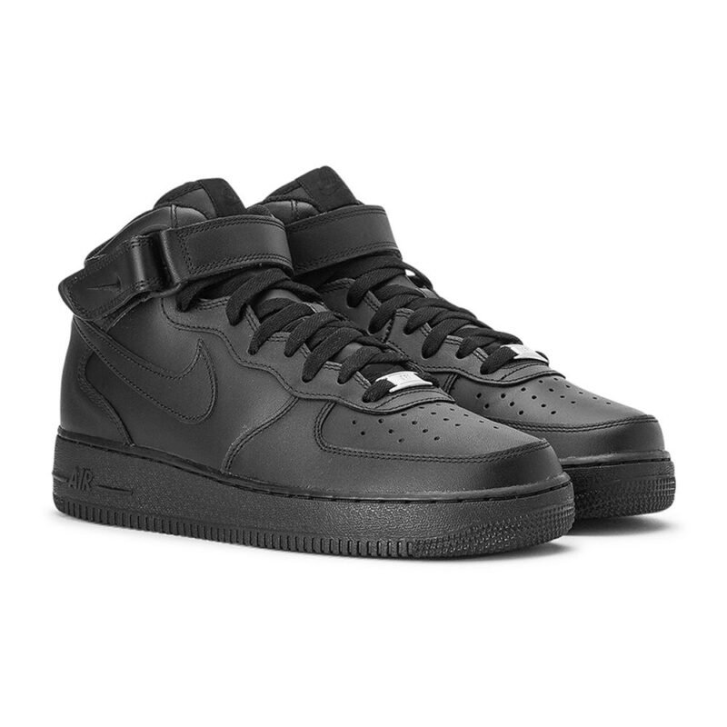 AIR FORCE 1 MID BLACK