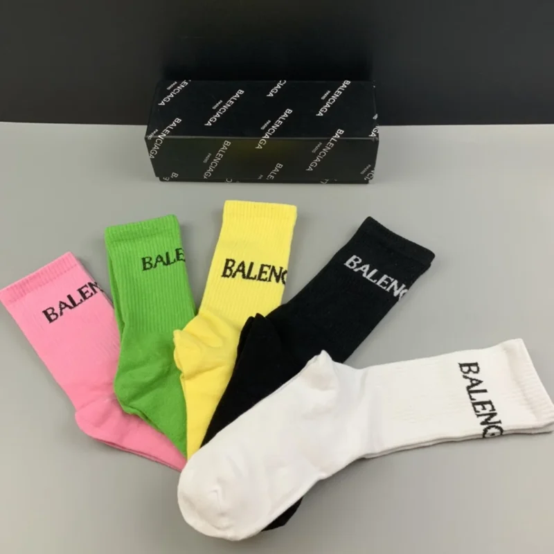 PACK 5 CALCETINES BALENCIAGA BÁSICOS